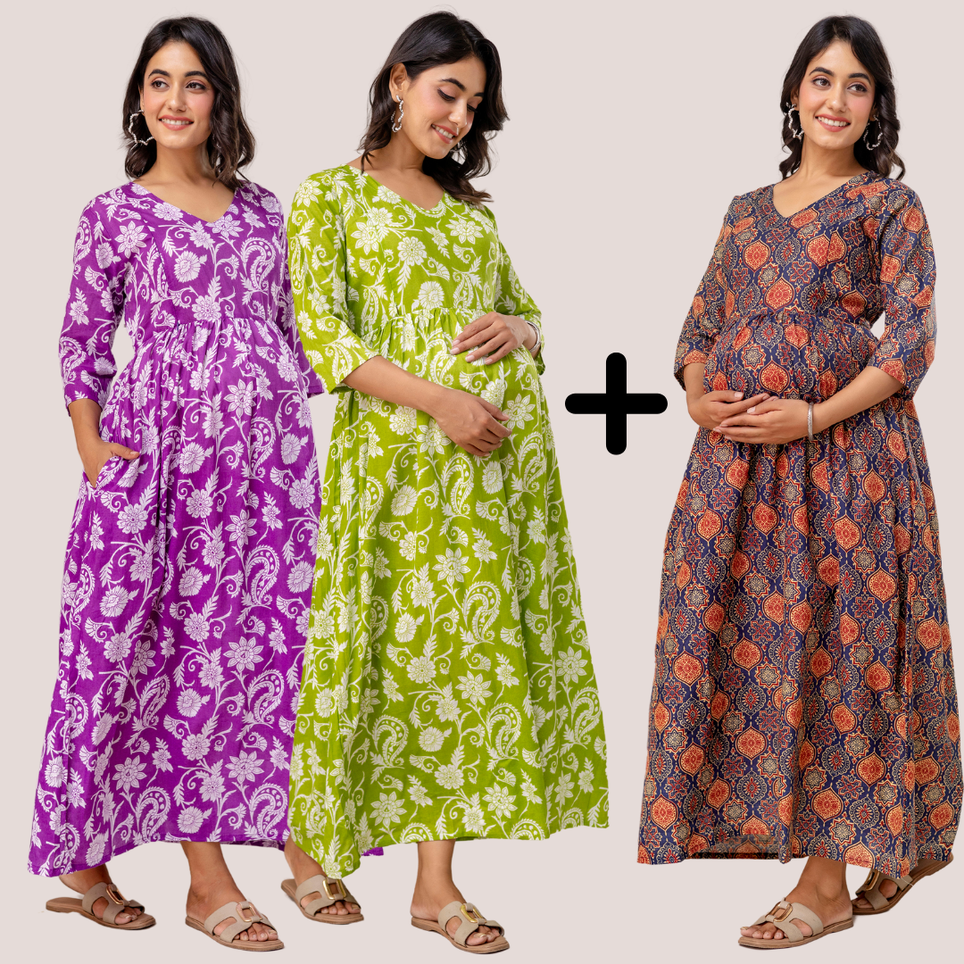 Offer 8 - Buy 2 Get 1 Free - Deep Pockets, Hidden Feeding Zip & Adjustable Belt