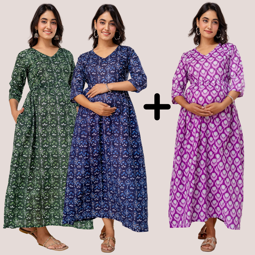 Offer 10 - Buy 2 Get 1 Free - Deep Pockets, Hidden Feeding Zip & Adjustable Belt