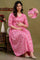 Pure Cotton Maternity Dress With Both-Side Hidden Zip - Rose Petal