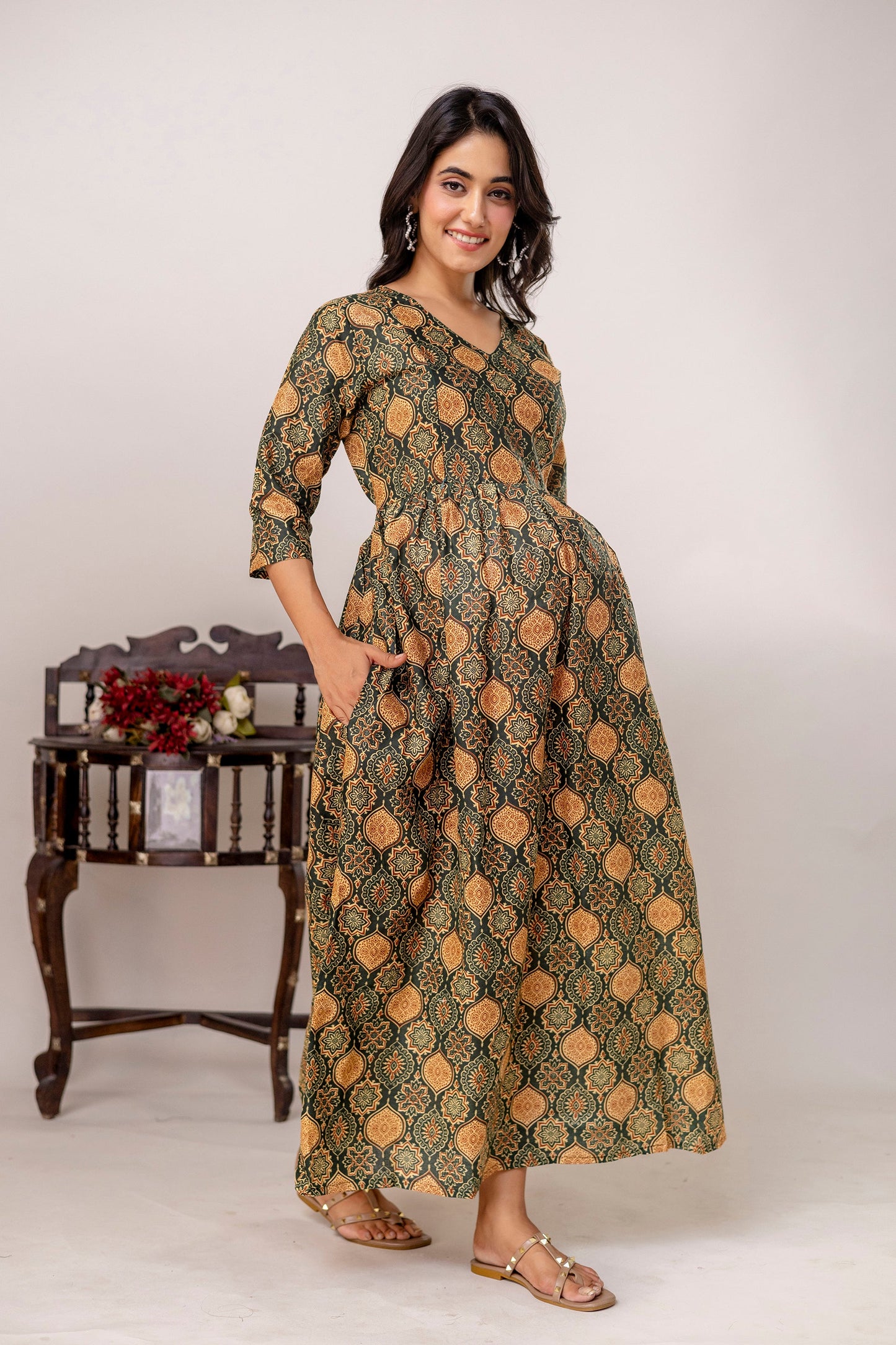 BUY 2 GET 1 FREE - Be Sunshine  | Mughal Blue | Mughal Green