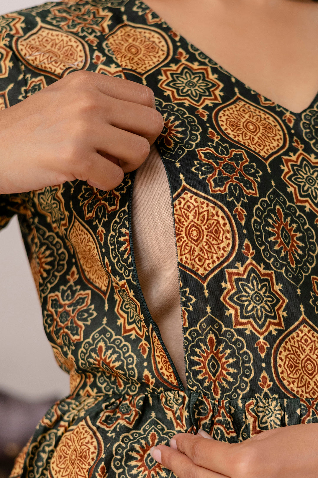 Offer 4 - Buy 2 Get 1 Free - Deep Pockets, Hidden Feeding Zip & Adjustable Belt