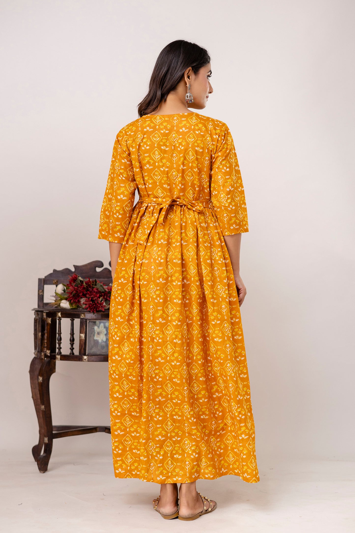 Buy 2 Get 1 Free - Deep Pockets, Hidden Feeding Zip & Adjustable Belt - Mughel Black, Red & Mustered