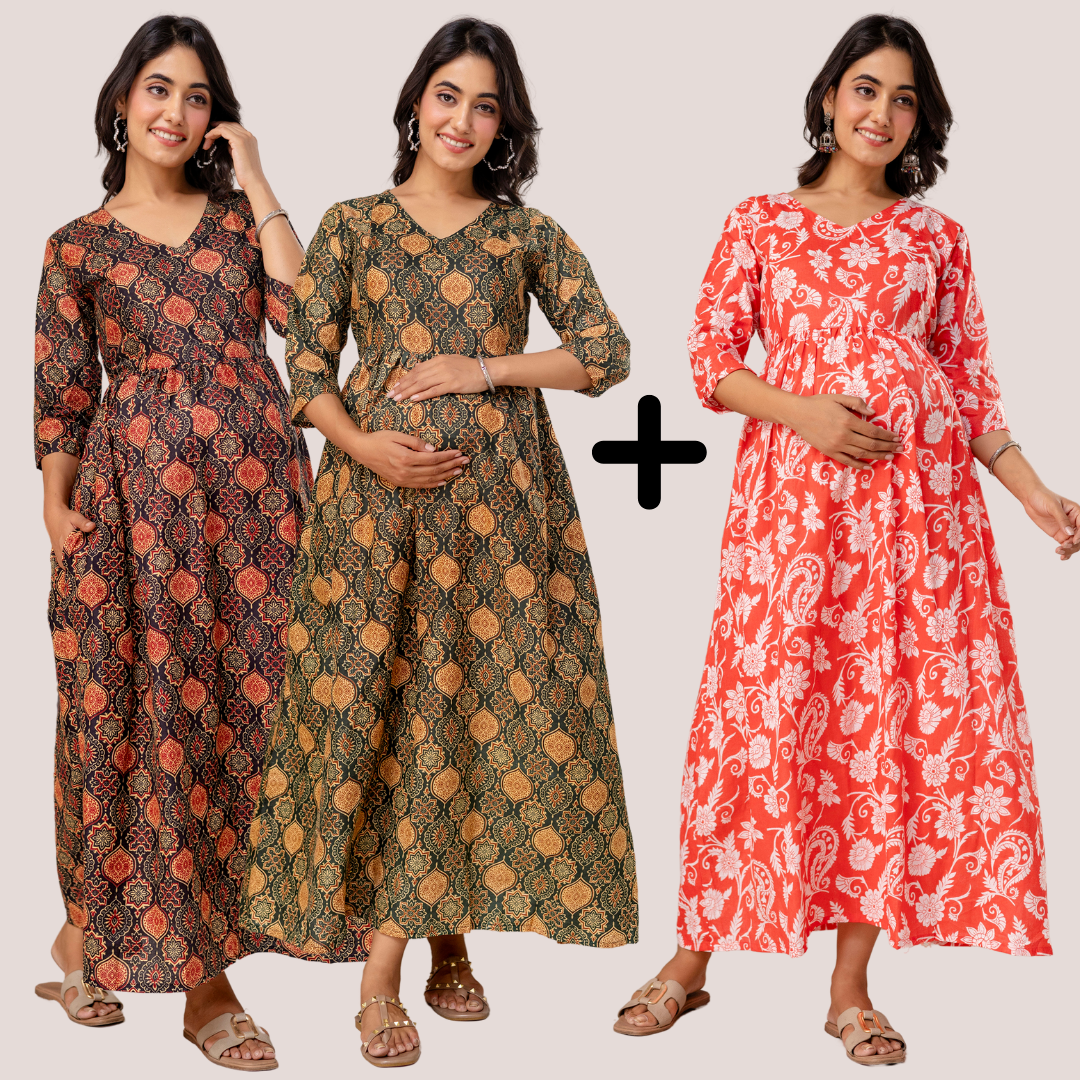 Offer 9 - Buy 2 Get 1 Free - Deep Pockets, Hidden Feeding Zip & Adjustable Belt